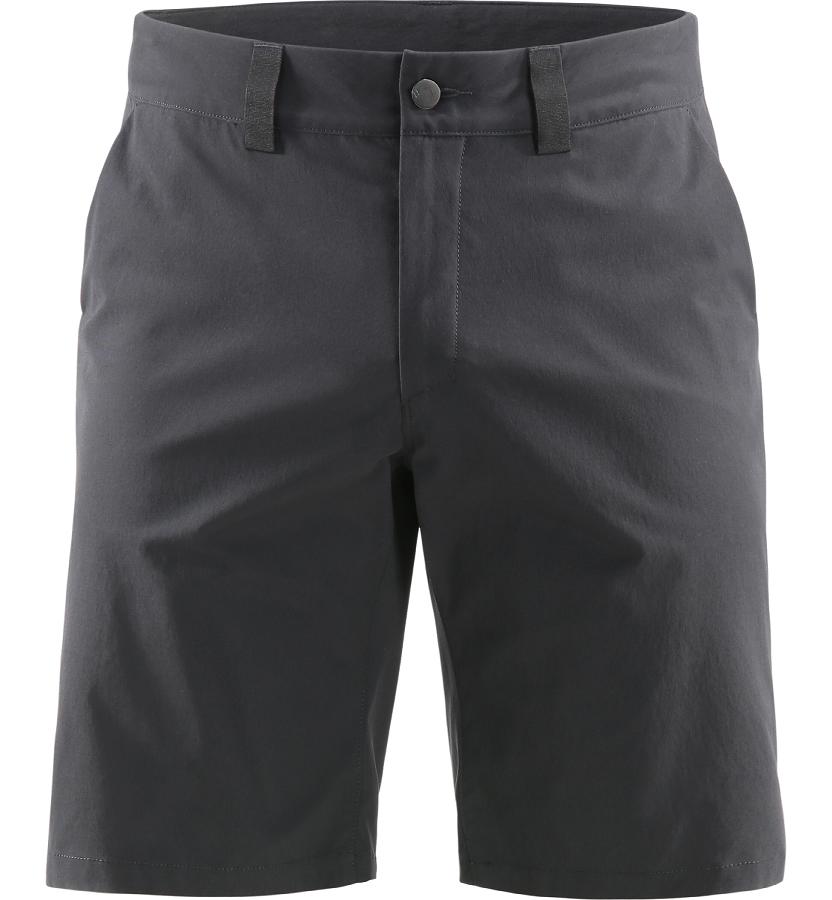 Haglöfs Mid Solid Shorts Black For Mens HYOER6281 Australia